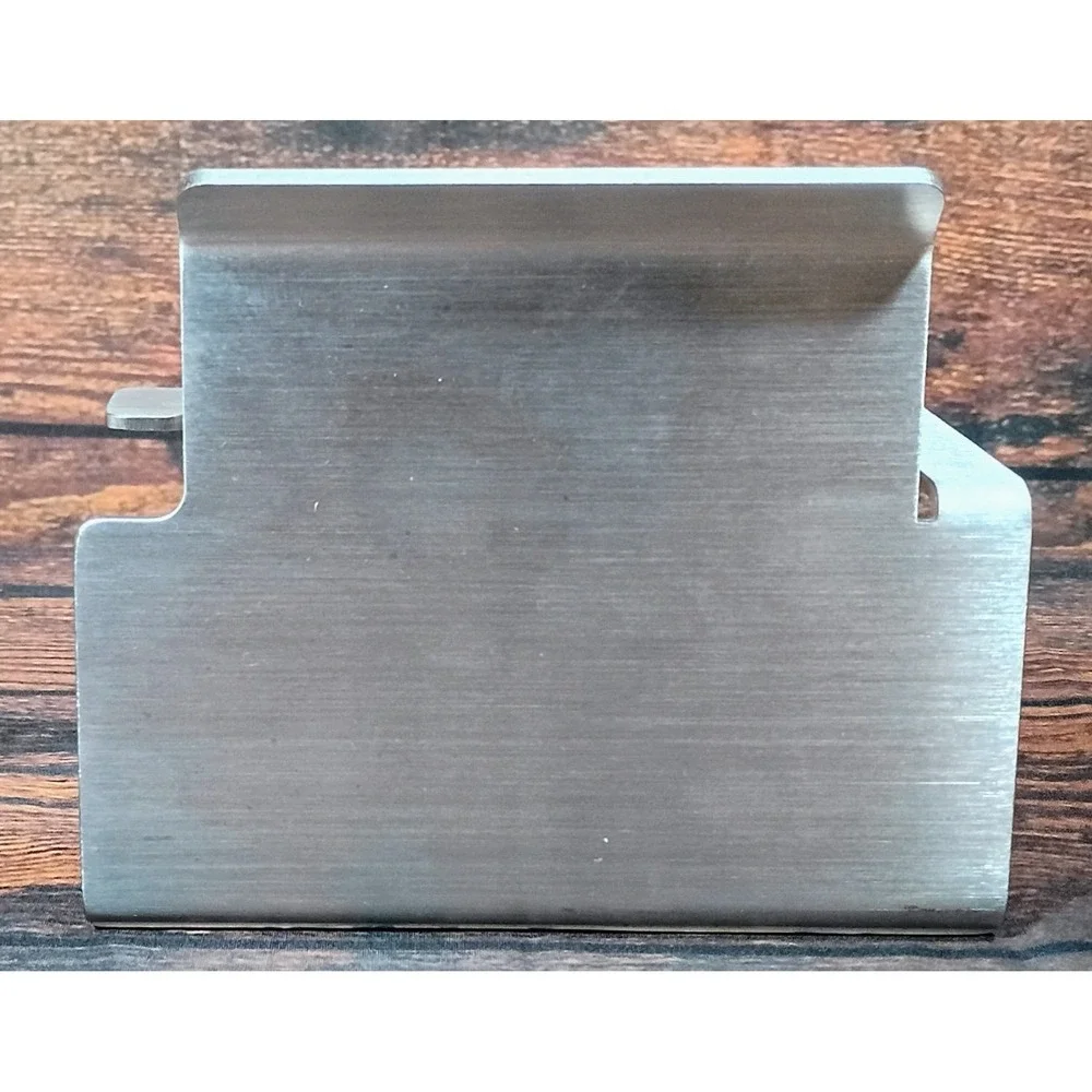 Brushed Stainless Steel Toilet‎ Paper Holder with Phone Shelf 3M Adhesive Mount